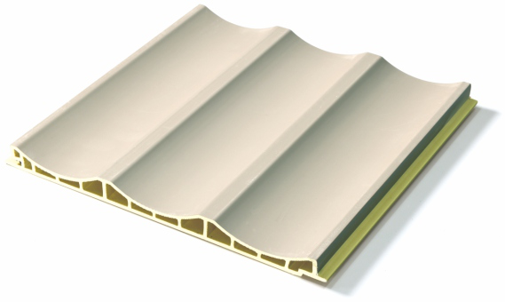 148 WPC Large‑arc Fluted Wall Panel
