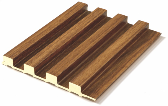 158 WPC Large‑Square 3D Fluted Wall Panel