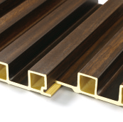 Type 170 Wood-Plastic Composite Grating: Thick 3D Textured Decorative Wall Panels