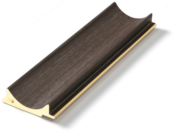 50 WPC Mini Single‑Arc Decorative Wall Panel