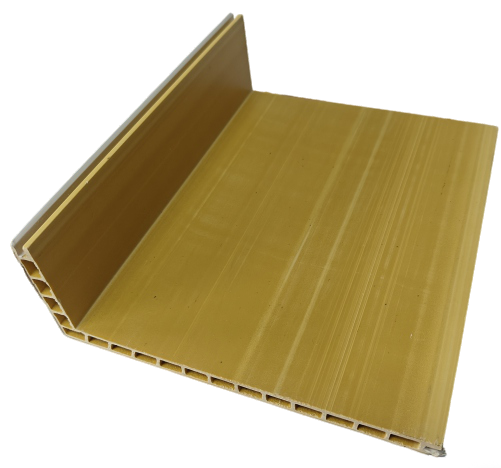 60 WPC Large L‑Shape Wall Panel Corner Trim